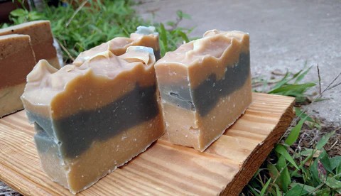 Layered Soap - Bearded Lady Soap Factory